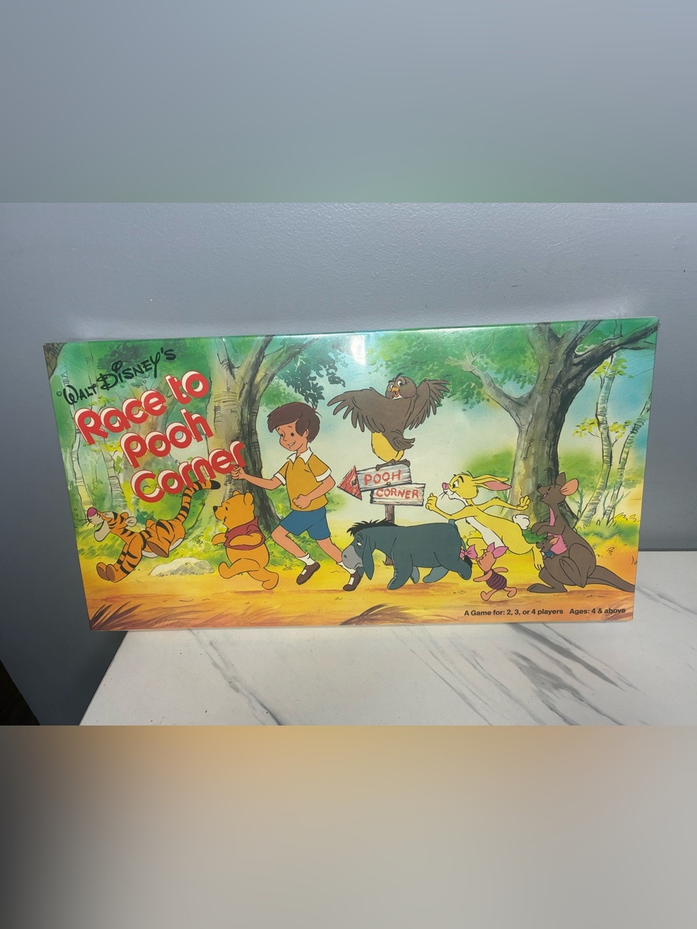 Walt Disney Race to Pooh Corner Board Game Sealed Vintage Winnie the Pooh